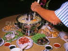 SINGAPORE, traditional Steamboat dinner, SIN111JPL