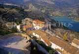 SPAIN, Alicante Province, GUADALEST, panoramic view, SPN159JPL