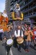 SPAIN, Aragon, ZARAGOZA, Pilar Festival parade and effigies, SPN425JPL