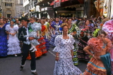 SPAIN, Aragon, ZARAGOZA, Pilar Festival procession, SPN414JPL