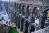 SPAIN, Castile & Leon, SEGOVIA, Roman Aqueduct, SP108JPL