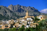 SPAIN, Valencia Prov, POLOP village and mountains, SPN212JPL