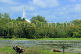 SRI LANKA, Anuradhapura, Basawakkulama tank (Abhaya Wewa), SLK5559JPL
