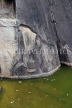 SRI LANKA, Anuradhapura, Isurumuniya Rock Temple, bas-relief of elephant, SLK5752JPL