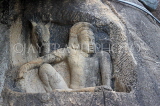 SRI LANKA, Anuradhapura, Isurumuniya Rock Temple, bas-relief of man and horse, SLK5736JPL