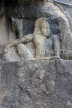 SRI LANKA, Anuradhapura, Isurumuniya Rock Temple, bas-relief of man and horse, SLK5737JPL