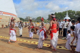 SRI LANKA, Anuradhapura, Ruwanweliseya Dagaba, ceremonial dancers, SLK5668JPL