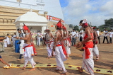 SRI LANKA, Anuradhapura, Ruwanweliseya Dagaba, ceremonial dancers, SLK5669JPL
