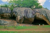 SRI LANKA, Anuradhapura, Vassagiriya Rock Caves, giant boulders, SLK2201JPL