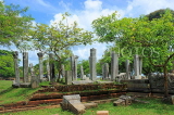 SRI LANKA, Anuradhapura, ancient city ruins, stone pillars, SLK5547JPL