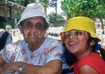 SRI LANKA, Colombo, grandmother and grand daughter, Mummy and Hannah June 03, SLK2160JPL
