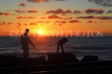 SRI LANKA, Colombo, sunset and sea view, SLK5289JPL