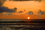 SRI LANKA, Colombo, view from Galle Face, sea and sunset, SLK2024JPL