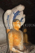 SRI LANKA, Dambulla Cave Temple (Golden Temple), Buddha protected by Cobra hood statue, SLK2873JPL