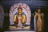 SRI LANKA, Dambulla Cave Temple (Golden Temple), Buddha statues, SLK1788JPL