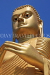 SRI LANKA, Dambulla Cave Temple (Golden Temple), Golden Buddha statue, closeup, SLK2881JPL