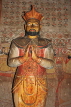 SRI LANKA, Dambulla Cave Temple (Golden Temple), King Nissankamalla statue, Maha Raja Vihare cave, SLK2793JPL