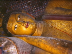 SRI LANKA, Dambulla Cave Temple (Golden Temple), reclining Buddha, SLK243JPL