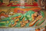 SRI LANKA, Dikwella, Wewurukannala Viharaya (temple), image house, statues, SLK4656JPL