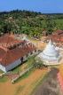 SRI LANKA, Dikwella, Wewurukannala Viharaya (temple) site, image house and chedi, SLK4618JPL