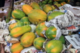 SRI LANKA, Kandy, Kandy Central Market, fruit stalls, Papaya (Paw Paw), SLK4036JPL