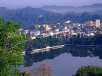 SRI LANKA, Kandy, Kandy Lake and surrounding hills, SLK245JPL