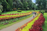 SRI LANKA, Kandy, Peradeniya Botanical Gardens, Flower Garden, SLK4923JPL