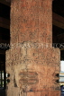 SRI LANKA, Kandy, Temple of the Tooth (Dalada Maligawa), Audience Hall, pillar carvings, SLK3056JPL
