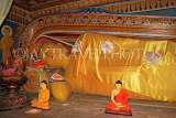 SRI LANKA, Kandy, Temple of the Tooth (Dalada Maligawa), Sri Natha Devalaya, reclining Buddha, SLK3368JPL
