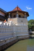 SRI LANKA, Kandy, Temple of the Tooth (Dalada Maligawa), and moat, SLK3029JPL