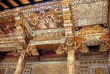 SRI LANKA, Kandy, Temple of the Tooth (Dalada Maligawa), decorative ceiling and carvings, SLK1935JPL