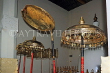 SRI LANKA, Kandy, Temple of the Tooth (Dalada Maligawa), elaborate ceremonial parasols, SLK3510JPL
