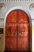 SRI LANKA, Kandy, Temple of the Tooth (Dalada Maligawa), elaborate door to shrine room, SLK3068JPL