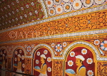 SRI LANKA, Kandy, Temple of the Tooth (Dalada Maligawa), passage with paintings, SLK3112JPL