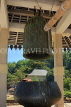 SRI LANKA, Kandy, Temple of the Tooth (Dalada Maligawa), pavillion housing large temple bell, SLK3107JPL