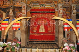SRI LANKA, Kandy, Temple of the Tooth (Dalada Maligawa), shrine entrance and elephants tusks, SLK3102JPL