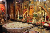 SRI LANKA, Kandy, Temple of the Tooth (Dalada Maligawa), shrines at the main hall, SLK3052JPL