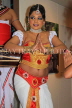 SRI LANKA, Kandy, cultural dancer, in colourful dress, SLK3737JPL