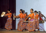 SRI LANKA, Kandy, cultural show, Harvest Dancers (Kulu Natuma), SLK2138JPL