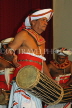 SRI LANKA, Kandy, cultural show, drummer, SLK2933JPL