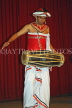SRI LANKA, Kandy, cultural show, drummer, SLK2948JPL