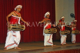 SRI LANKA, Kandy, cultural show, drummers, SLK2944JPL