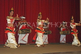 SRI LANKA, Kandy, cultural show, drummers and dancers, SLK2950JPL