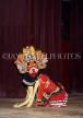SRI LANKA, Kandy, cultural show dancer, Raksha Natuma (devil dance), SLK2057JPL