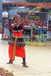 SRI LANKA, Kandy, cultural show performance, Fire Dance (Ginisisila), SLK5885JPL