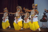 SRI LANKA, Kandy, dance ensemble, Ves Natuma (Kandyan Dance) performance, SLK317JPL