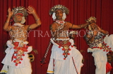 SRI LANKA, Kandy, dance ensemble, dancers performing Kandyan Dance, SLK2931JPL