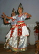 SRI LANKA, Kandy, dance ensemble, dancers performing Puja Natuma (offerings to deities dance), SLK232JPL