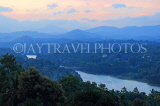 SRI LANKA, Kandy, dawn scenery, hills and Mahaweli River, SLK3644JPL