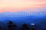 SRI LANKA, Kandy, dawn scenery and hills, SLK3641JPL
